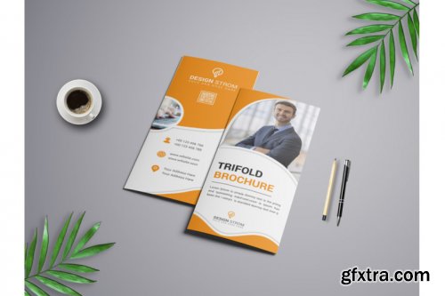 Letter Size trifold Brochure template