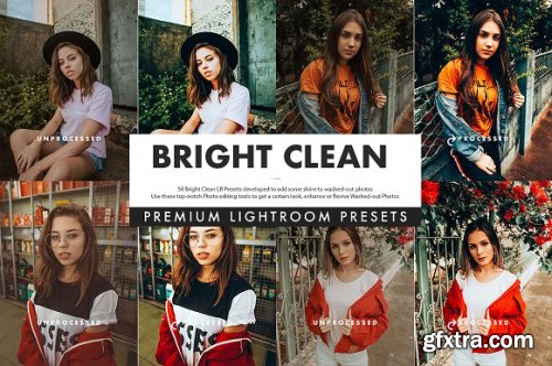 CreativeMarket - Bright Clean Lightroom Presets 3519952