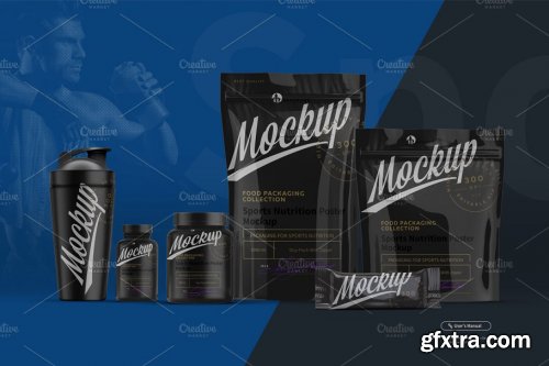 CreativeMarket - Sports Nutrition Poster MockUp 2555635