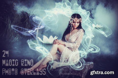 24 Magic Ring Photo Overlays