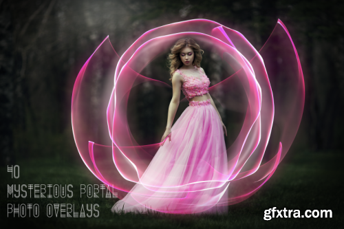 40 Mysterious Portal Photo Overlays