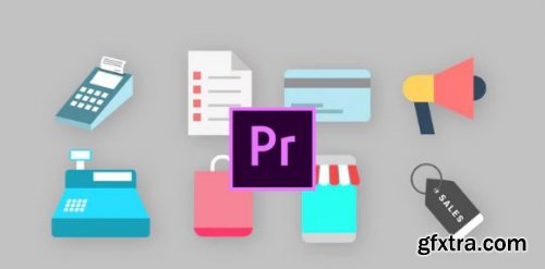 Shopping Animated Icons - Premiere Pro Templates 189002