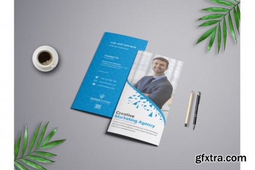 Corporate Trifold Brochure template