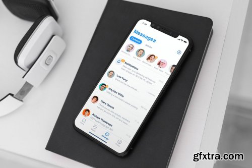 CreativeMarket - iPhone X Mock-Up's 2150117