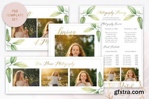 CreativeMarket - Photography PSD Template Bundle #2 3556572