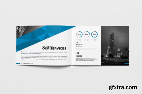 CreativeMarket - Corporate Business Brochure 3507476