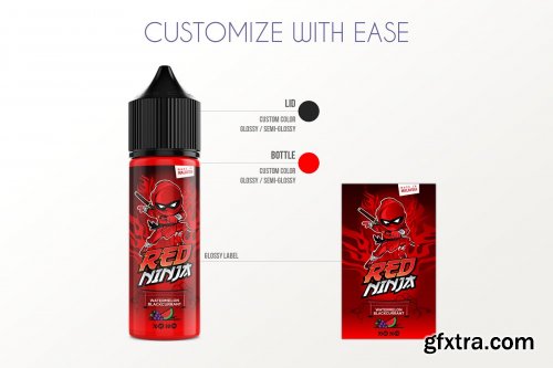 CreativeMarket - eLiquid Bottle Mockup v 2A 3523922