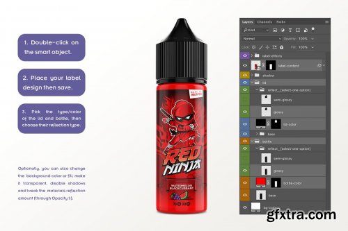 CreativeMarket - eLiquid Bottle Mockup v 2A 3523922