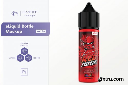 CreativeMarket - eLiquid Bottle Mockup v 2A 3523922