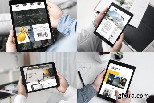 CreativeMarket - New iPad Responsive Mock-Up 2928810