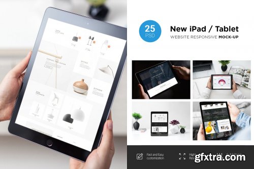 CreativeMarket - New iPad Responsive Mock-Up 2928810