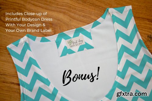 CreativeMarket - Bodycob Dress Mockup 2 3579687