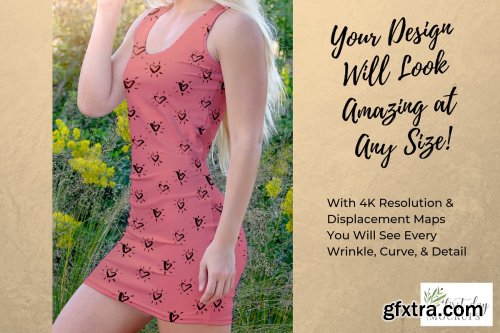 CreativeMarket - Bodycob Dress Mockup 2 3579687