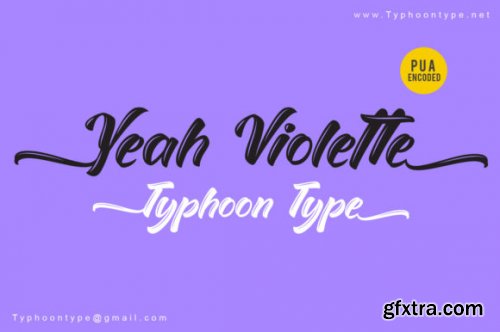 Yeah Violette Font