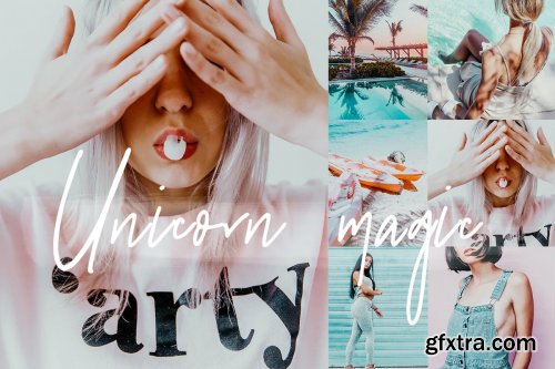 CreativeMarket - UNICORN MAGIC LIGHTROOM PRESETS 3564123