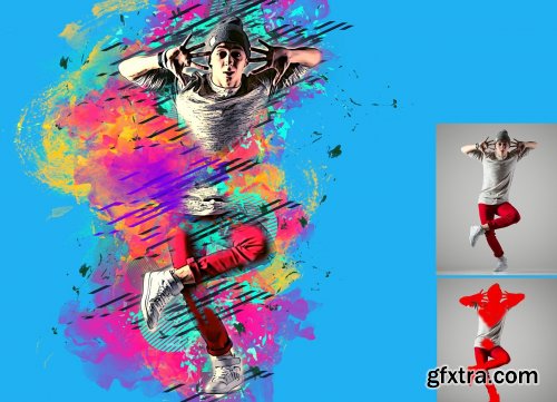 CreativeMarket - Ink Manipulation Photoshop Action 2