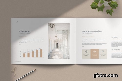 CreativeMarket - BROOKLYN - Multipurpose Brochure 3589879