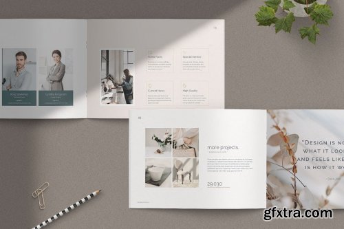 CreativeMarket - BROOKLYN - Multipurpose Brochure 3589879