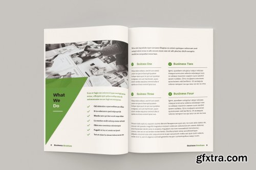 CreativeMarket - Bizy - A4 Business Brochure 3556187