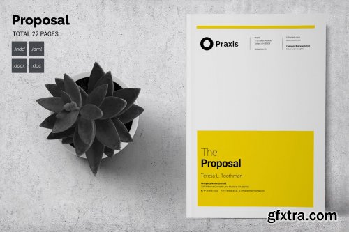 CreativeMarket - Proposal Template 3590935