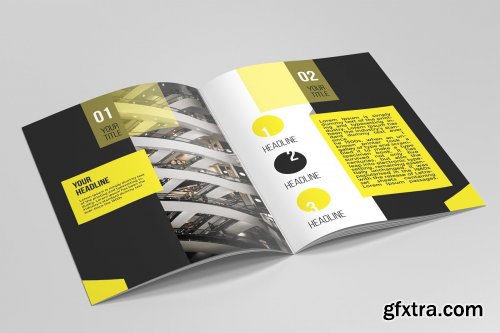 CreativeMarket - Business Brochure Template 07 3590338