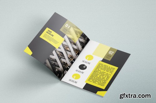 CreativeMarket - Business Brochure Template 07 3590338