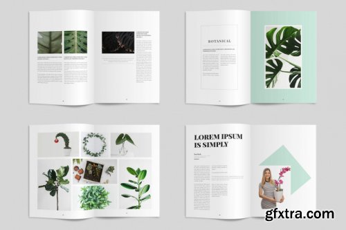 Botanical Magazine Template