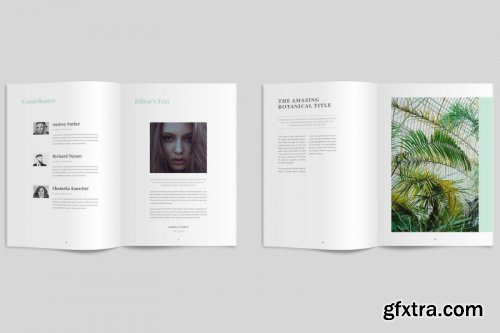 Botanical Magazine Template