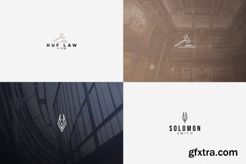 CreativeMarket - 20 Logos (Attorney & Law) 3590249