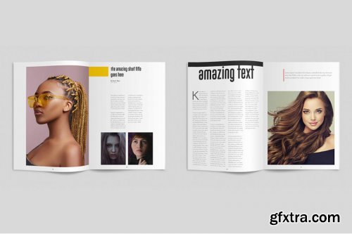 Modern and multipurpose magazine layout