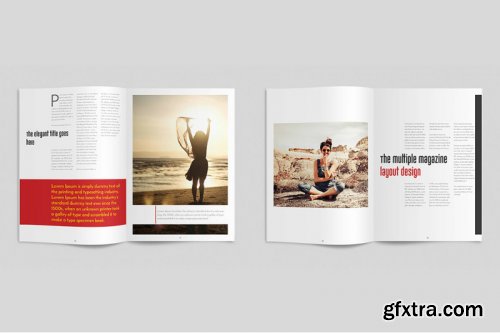 Modern and multipurpose magazine layout