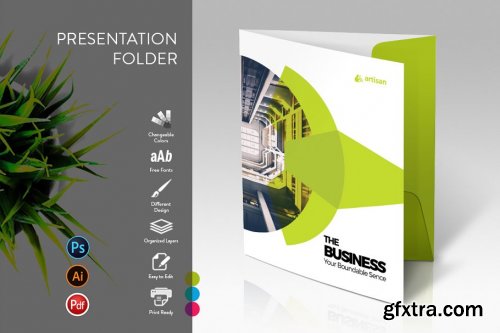 CreativeMarket - Presentation Folder 3601033