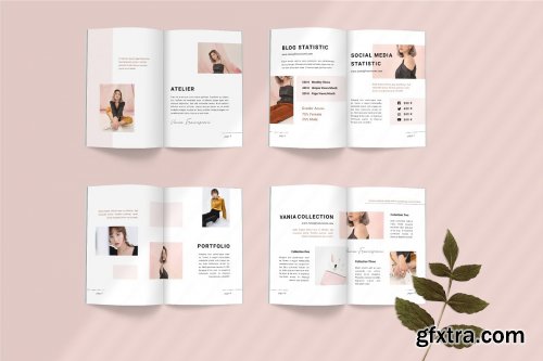 CreativeMarket - Vania Media Kit Template 3595709