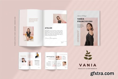 CreativeMarket - Vania Media Kit Template 3595709