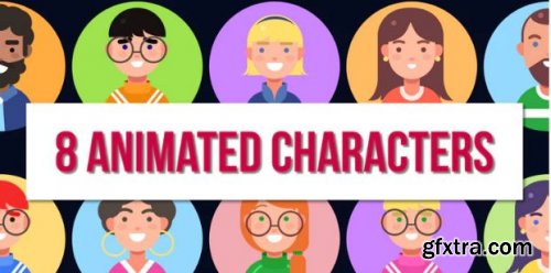 8 Animated Characters 197550