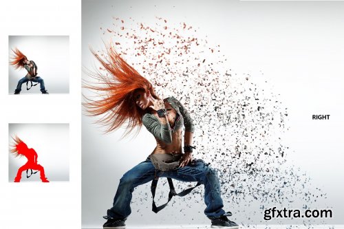 CreativeMarket - Broken Dispersion Photoshop Action 3600977