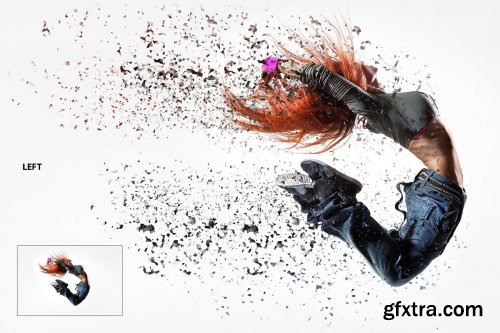 CreativeMarket - Broken Dispersion Photoshop Action 3600977