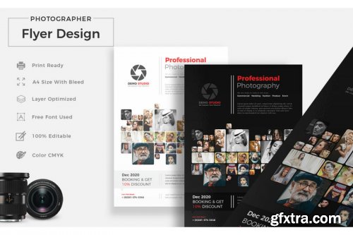 Photographer Flyer Templates