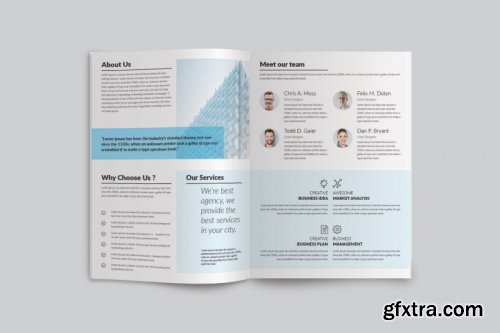 Bi-Fold Brochure Template