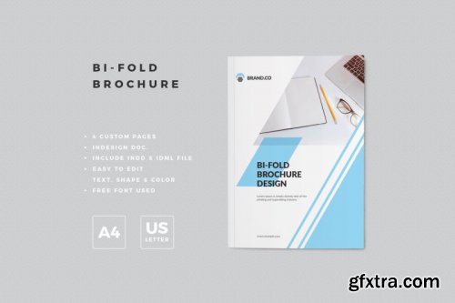 Bi-Fold Brochure Template