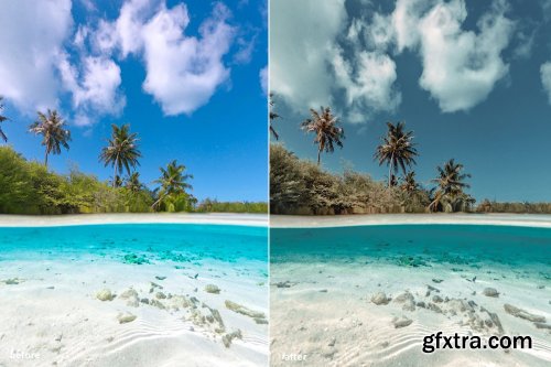 CreativeMarket - BAHAMAS ISLANDS LIGHTROOM PRESETS 3590852