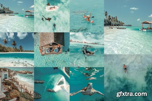 CreativeMarket - BAHAMAS ISLANDS LIGHTROOM PRESETS 3590852