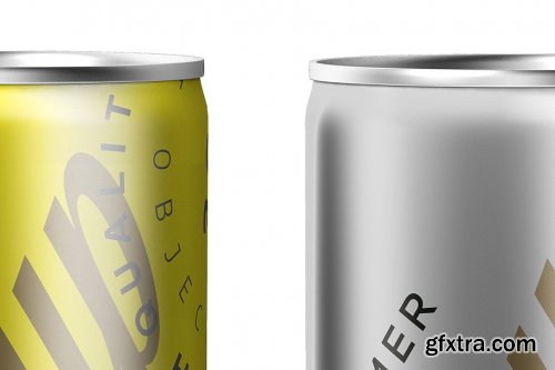 CreativeMarket - Energy Drink Can Mockup 250ml 3537092