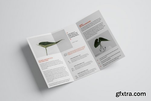 Minimal Multipurpose Tri-Fold Brochure