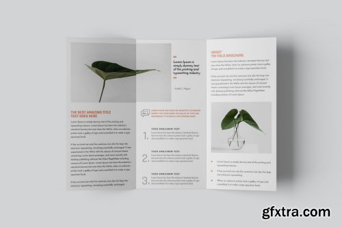 Minimal Multipurpose Tri-Fold Brochure