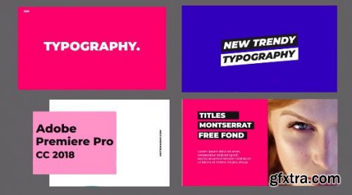 Titles - Premiere Pro Templates 202985