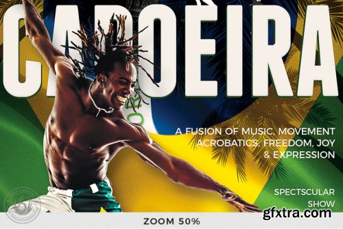 Capoeira Flyer Template