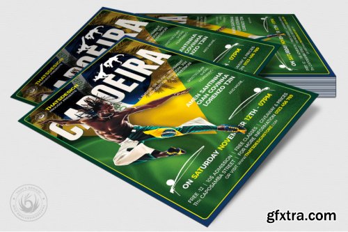 Capoeira Flyer Template