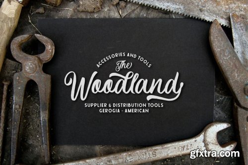 CreativeMarket - Courtland Handdrawn 3631595