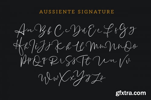 CreativeMarket - Aussiente Signature - Script 3495780